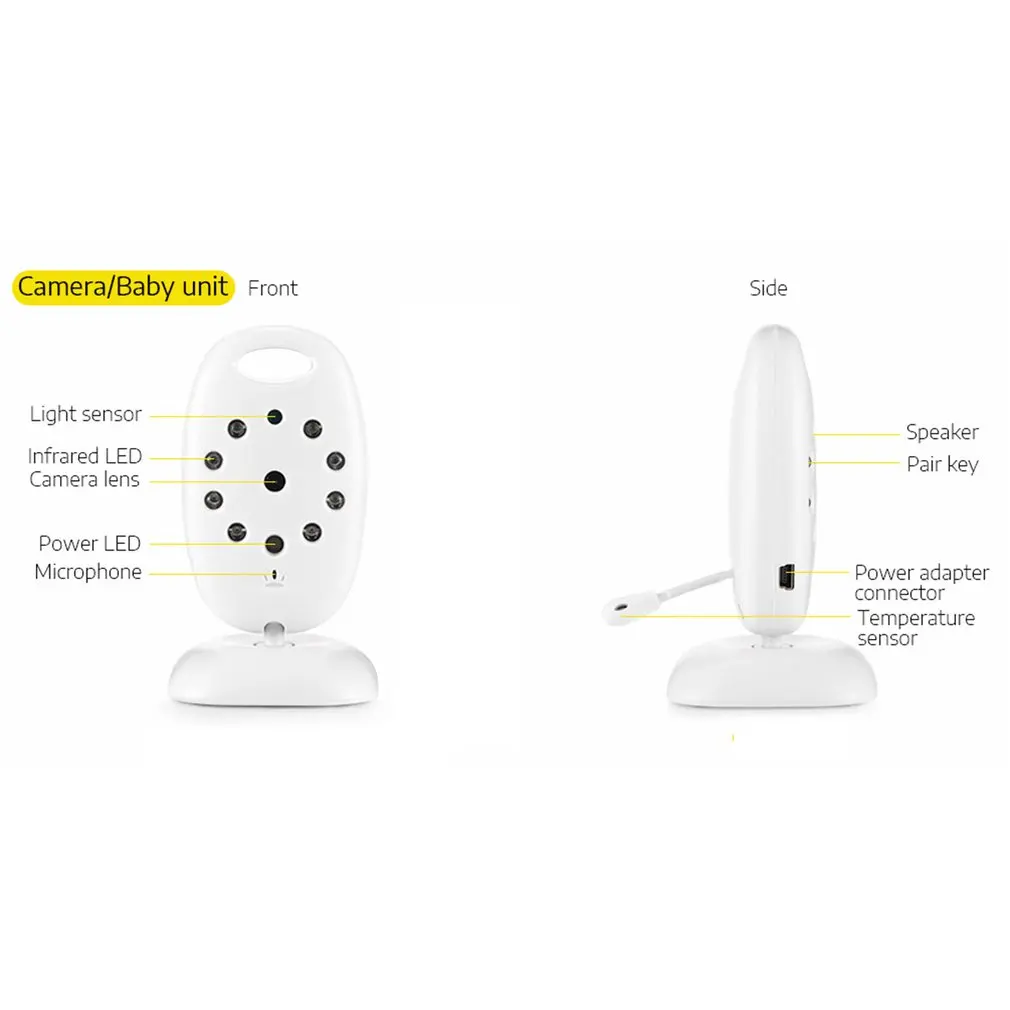 VB601 Беспроводной Видеоняни и радионяни Wi-Fi Камера камера удаленного наблюдения