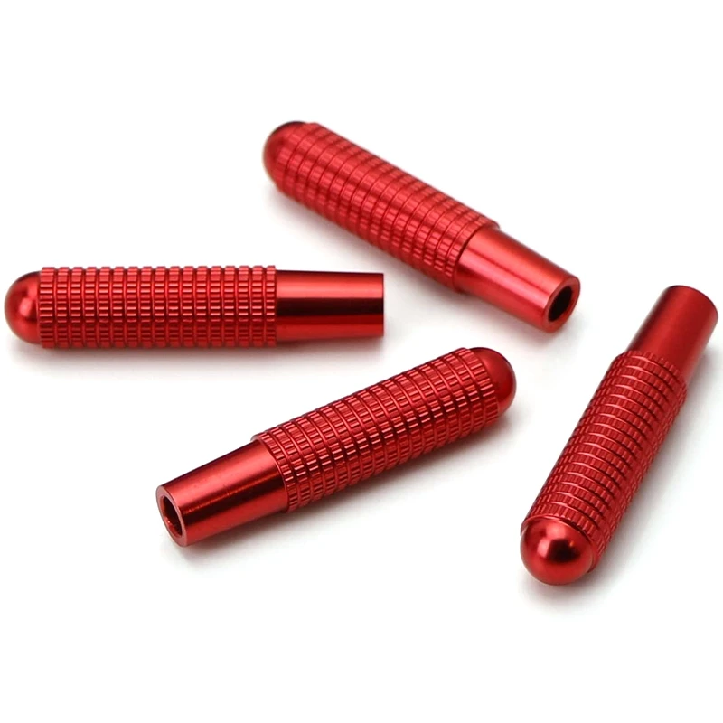 4 шт. красный болт из алюминиевого сплава на замену кнопки замка двери совместим с