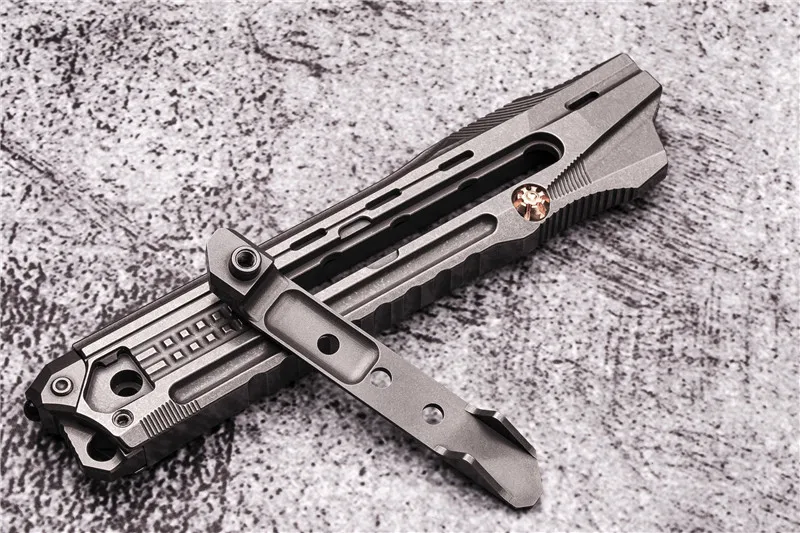 Универсальный нож NAITHAWK для повседневного использования TC21 резак из титанового