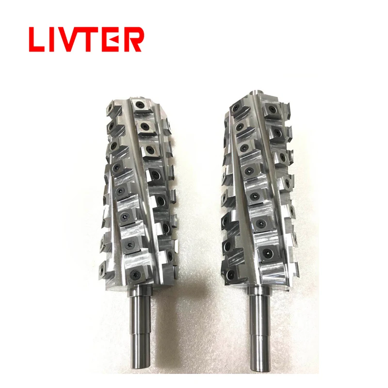 Твердосплавная спиральная головка резака с головкой для регулировки толщины и