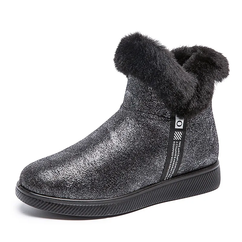 

2020 Winter Snow Boots Women Ankle Plush Warm Women Boots Fashion Platform Shoes Women High Quality Plus Size Ladies Boots