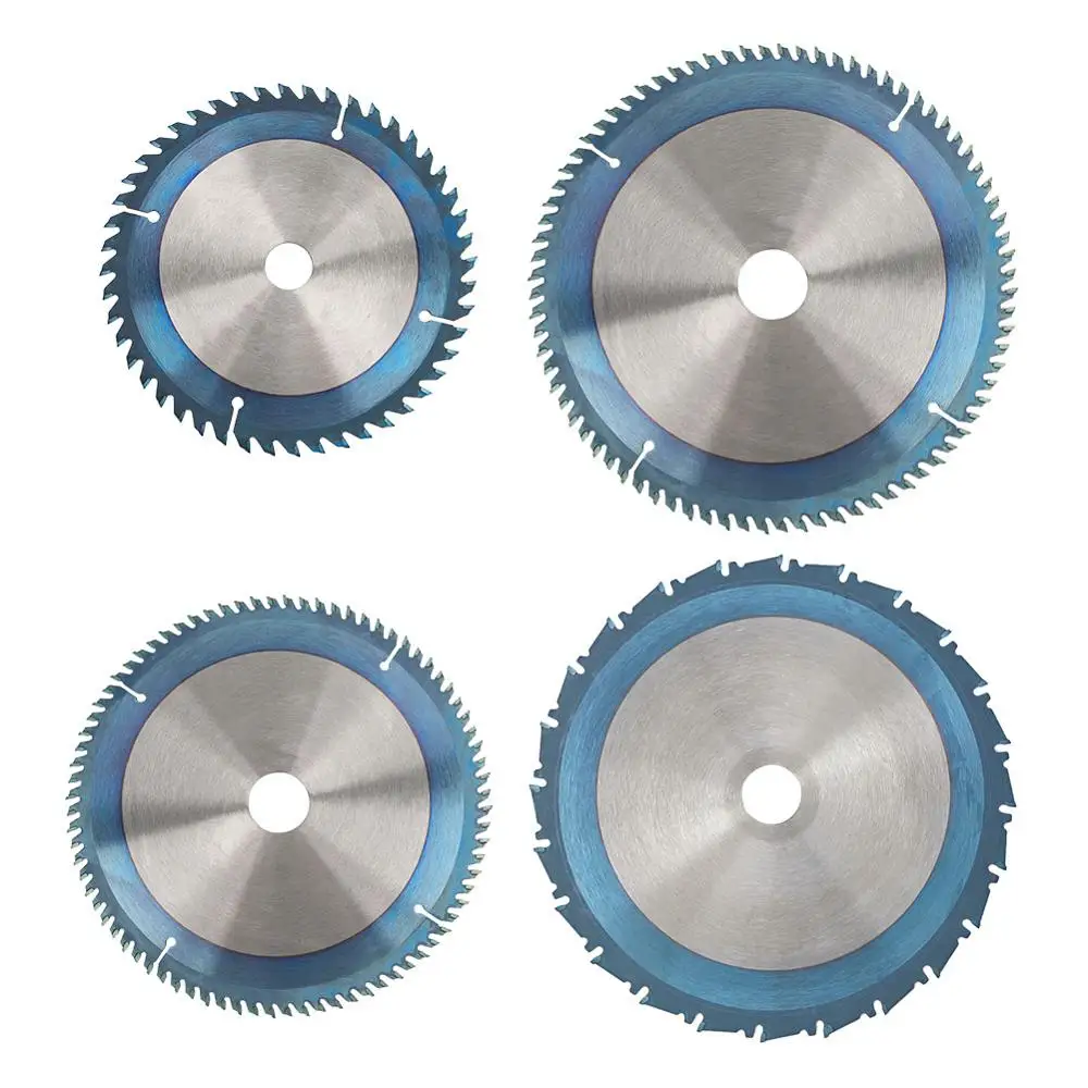 Циркулярная пила с голубым покрытием диск для резки по дереву угловой