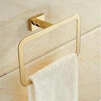 Tuqiu Gold Towel Ranger Towel Holder Towel Rack  Paper Holder Towel Ring Towel Bar Towel Bar Robe Hook Bathroom Accessory set