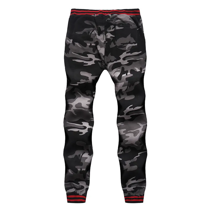 

Men's Autumn Comouflage Classic Camo Joggers Pants Pockets Sweat PantsZ0225