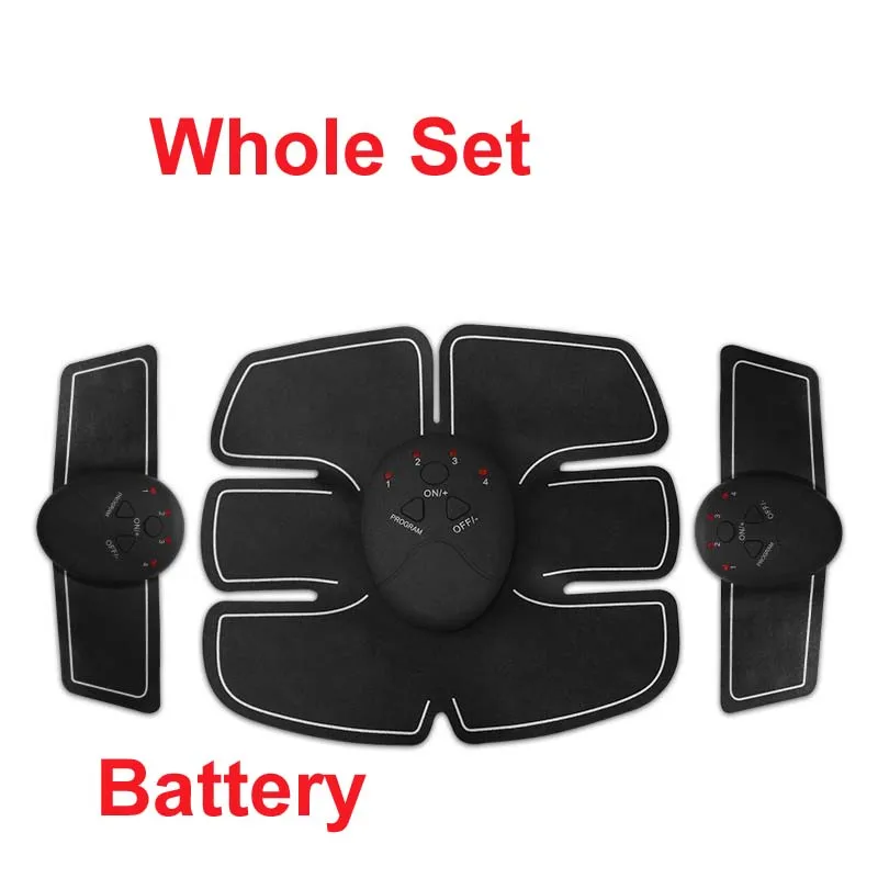 

Abdominal Muscle Stimulator Trainer EMS Abs Fitness Equipment Training Gear Muscles Electrostimulator Toner Exercise At Home Gym