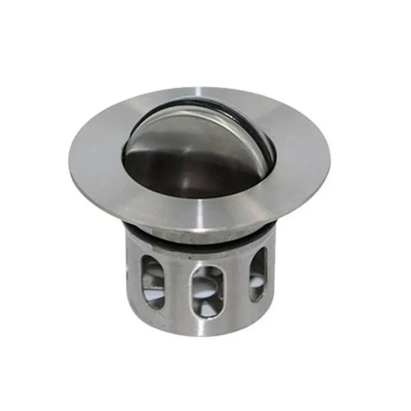 

2 In 1 Bathtub Stopper And Filter Universal Wash Basin Bounce Drain Filter Sink Drain Stopper Kitchen Bathroom Accessories