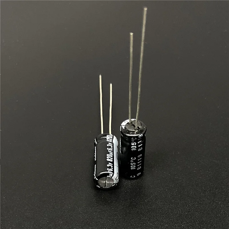 100 шт. 820 мкФ 6 3 V NICHICON VY серия 3x15 мм широкий диапазон температур 6.3V820uF алюминиевый