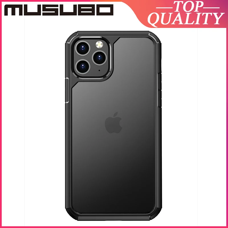 Прозрачный чехол Musubo 360 с подушкой безопасности для iPhone 11 Pro Max задняя крышка