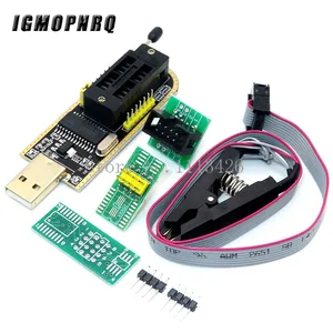 Тестовый зажим SOIC8 SOP8 для EEPROM 93CXX  25CXX  24CXX + CH341A 24 25 Series EEPROM Flash BIOS USB программатор модуль