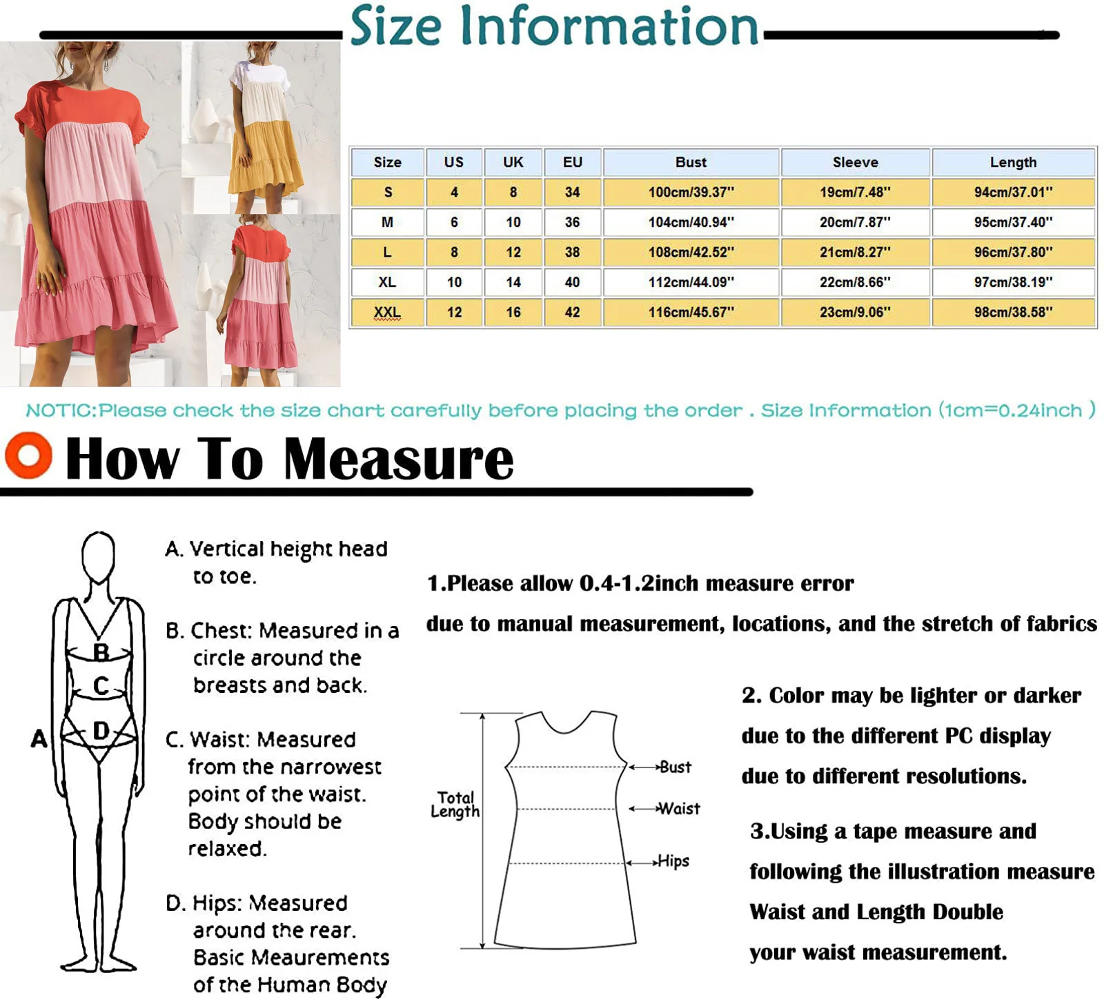 

Dresses For Women 2021 Ladies Summer Fashion Round Neck Stitching Loose Dress Short Skirt Boho Dress Vestidos Robes