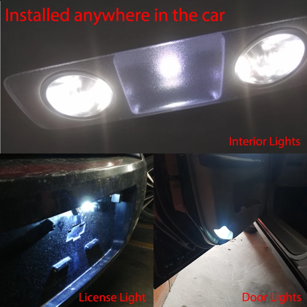 2 шт. T10 Led W5W 3030 3SMD 168 194 керамика автоматической производственной линии сигнальная