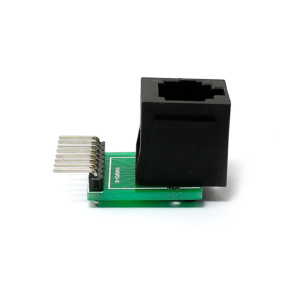 RJ45 8-контактный разъем и комплект коммутационной платы