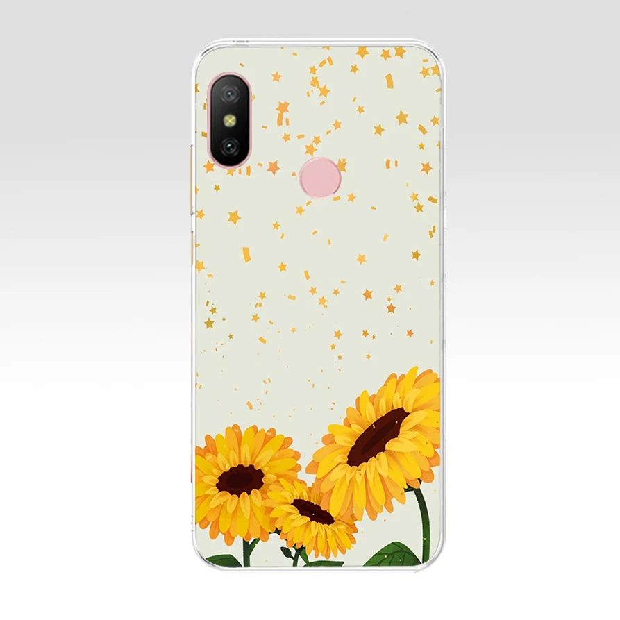 01AA классный летний подарок Мягкий Силиконовый ТПУ чехол для телефона Xiaomi Redmi 6 Pro 6A