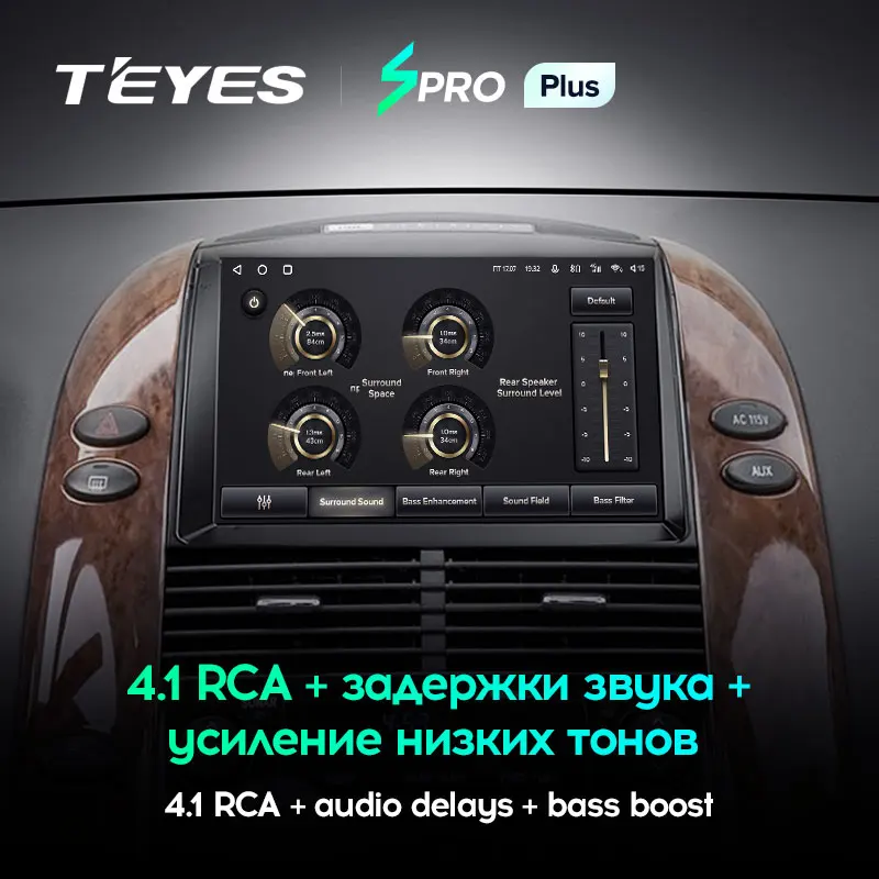 TEYES SPRO Plus Штатная магнитола For Тойота Сиенна 2 XL20 Toyota Sienna II 2003 - 2010 Android 10 до 8-ЯДЕР 6 +