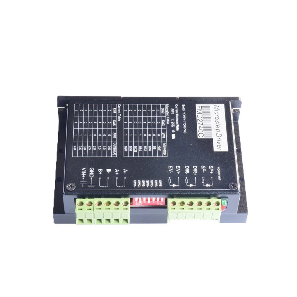Драйвер шагового двигателя FMD2740C CNC 2-фазный 50 В постоянного тока 4 а 128 микрошаг для