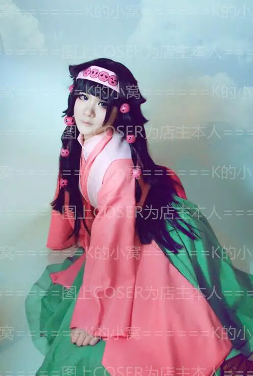 Hunter X Cosplay Costume HUNTER x Alluka Zoldyck cosplay costume CLOTHES WIG HAIR Aruka Zorudikku |