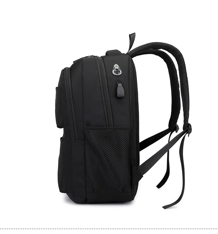 Men Backpack School Bag Waterproof Nylon New Schoolbag Business Laptop Polyester Bag 14 Shoulder Bag 15.6 Inch Computer Packsack