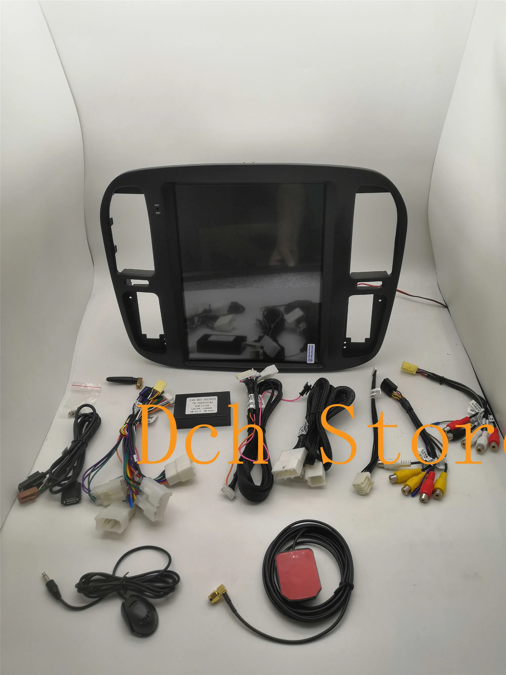 12,1 ''tesla стиль Android 8,1 автомобильный dvd-плеер gps навигация для TOYOTA LAND CRUISER LC100 1999-2002 радио Lexus lx470 PX6 ips