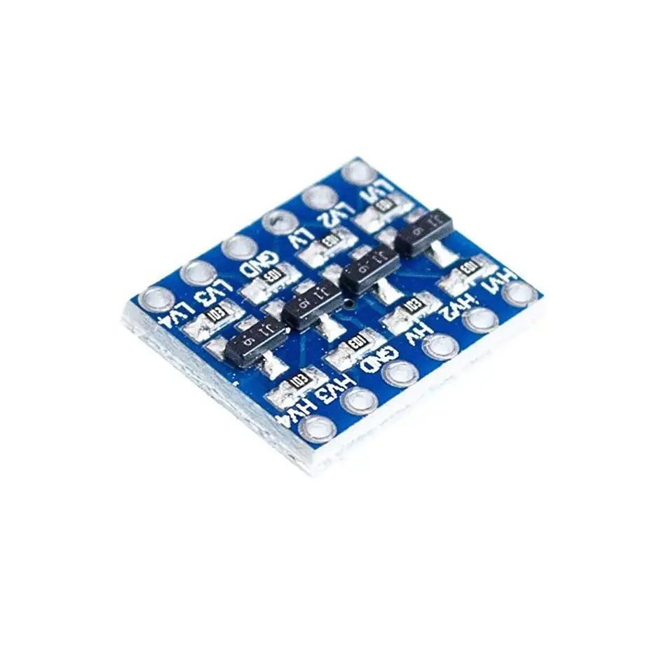 10 шт. 4-канальный преобразователь логического уровня IIC I2C двунаправленный модуль