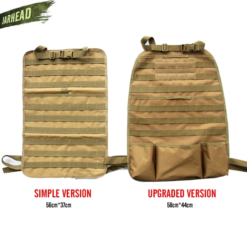 Универсальный Тактический Органайзер на спинку сиденья автомобиля черный