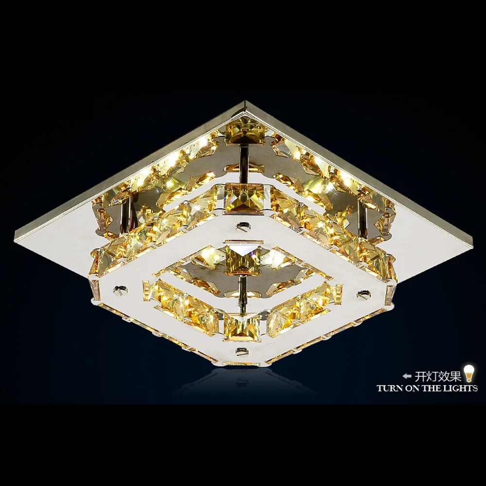 

Modern Led Chandelier Led Lamps Living Room Bedroom Lighting Led K9 Crystal Chandelier Led Lustre Light Chandeliers 12w