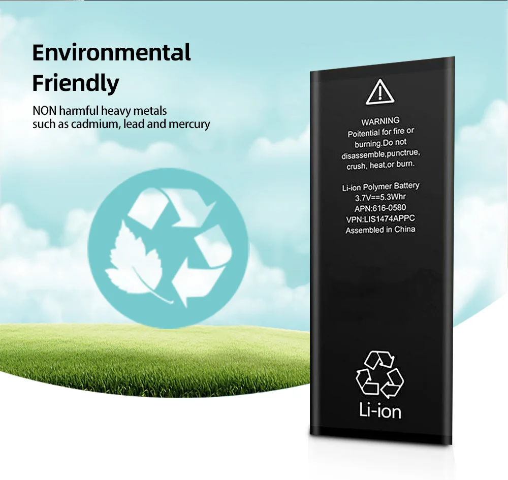 Аккумулятор для телефона высокой емкости iPhone 7 8 Plus аккумулятор 0 циклов сменные