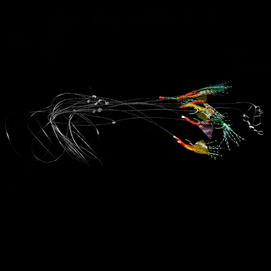 Набор рыболовных крючков 10 3 цвета|Рыболовные крючки| |