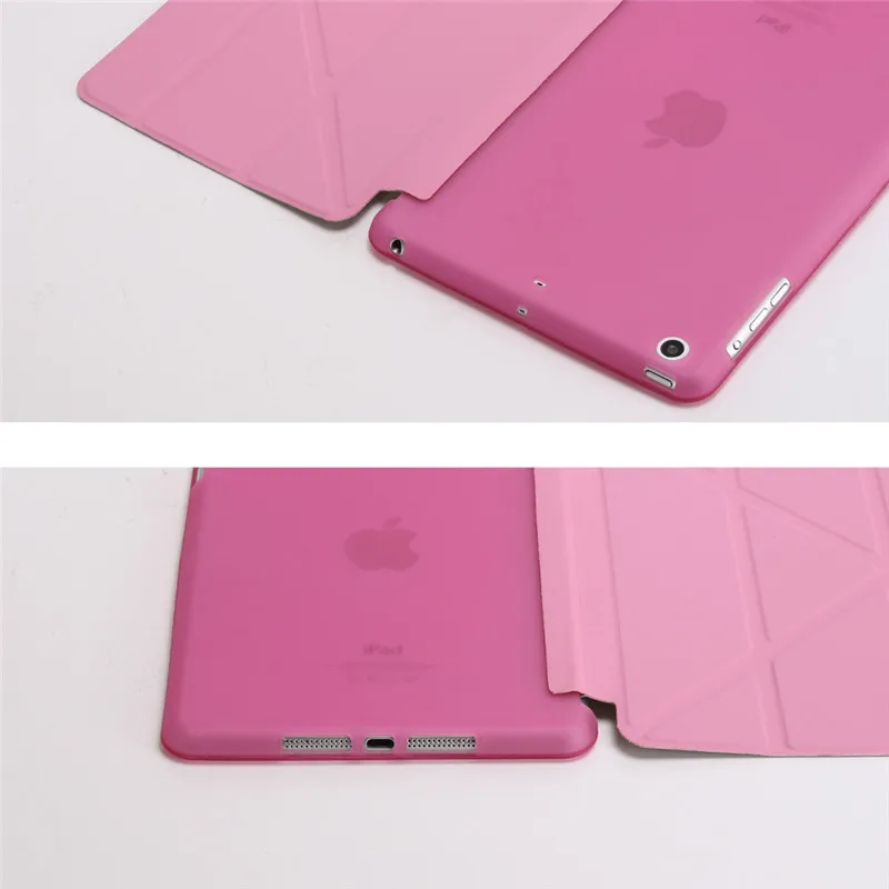 Новый умный чехол для iPad Mini 4 mini4 7 9 дюйма мягкий из искусственной кожи 5 форм
