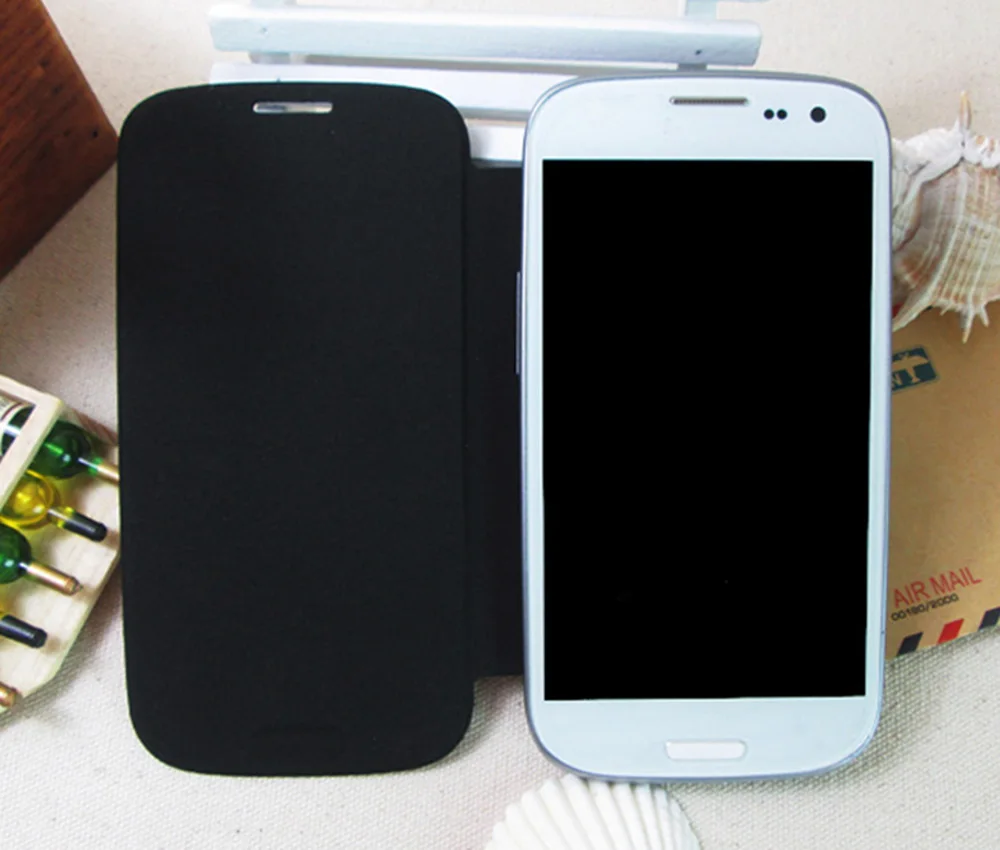 Кожаный чехол-книжка для Samsung Galaxy S3 SIII Neo Duos S 3 III чехол телефона с откидной крышкой