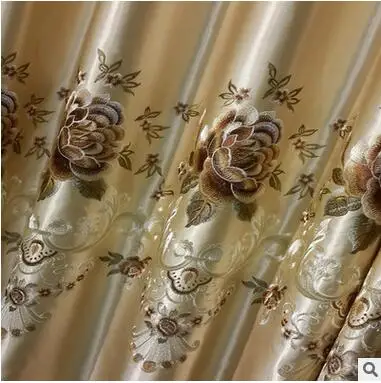 2019 Новая Европа вышитые окна Шторы для гостиной плотная шторка в спальню