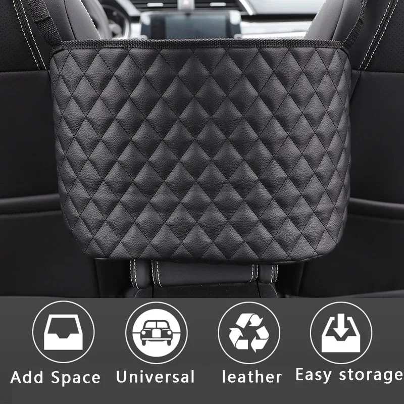 

New Style Car storage Elastic Car Mesh Net Bag Between Car Organizer Back Storage Bag Luggage Holder Pocket for Car Styling