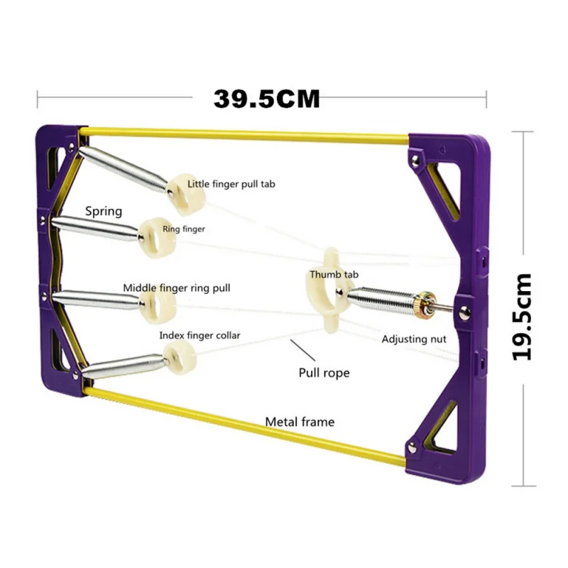 Тренажер для пальцев ручка силиконовая рукоять фитнес гитара фортепиано