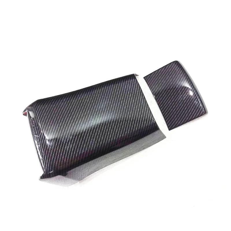 Car interior carbon fibre style center console armrest box protect cover case for Honda Civic 10th 2016 2017 2018 2019 accssorie |