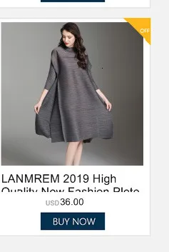 LANMREM, новинка, водолазка, воротник, однобортный, три четверти, плиссированный, свободный, открытая стежка, кардиган, женский, короткий жакет, WG95416