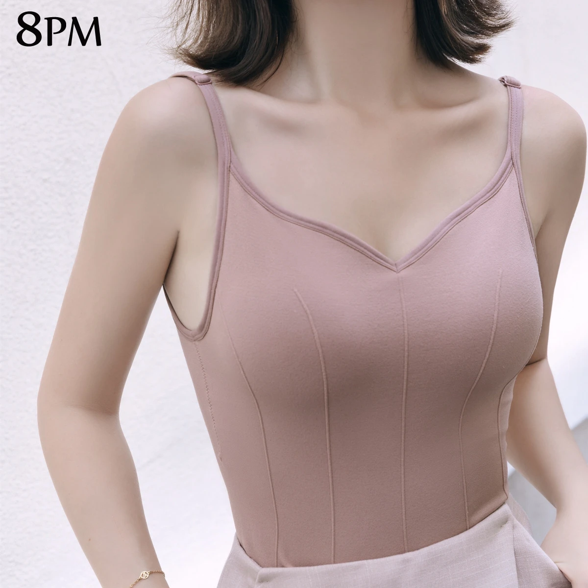 

Women Sexy Tank Crop Top Summer Seamless Underwear Backless Tank Top Basic Style Sleeveless Camisole Lingerie Intimates ouc1001