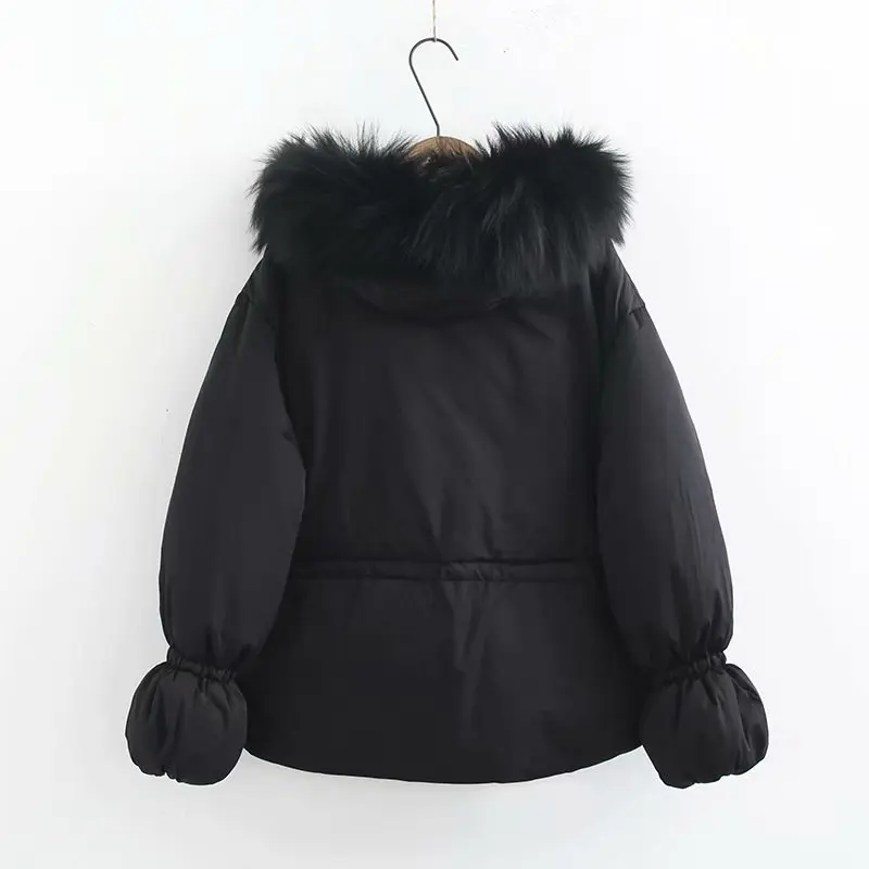 Зимние Повседневные короткие парки 3XL 5XL размера плюс модная одежда свободного