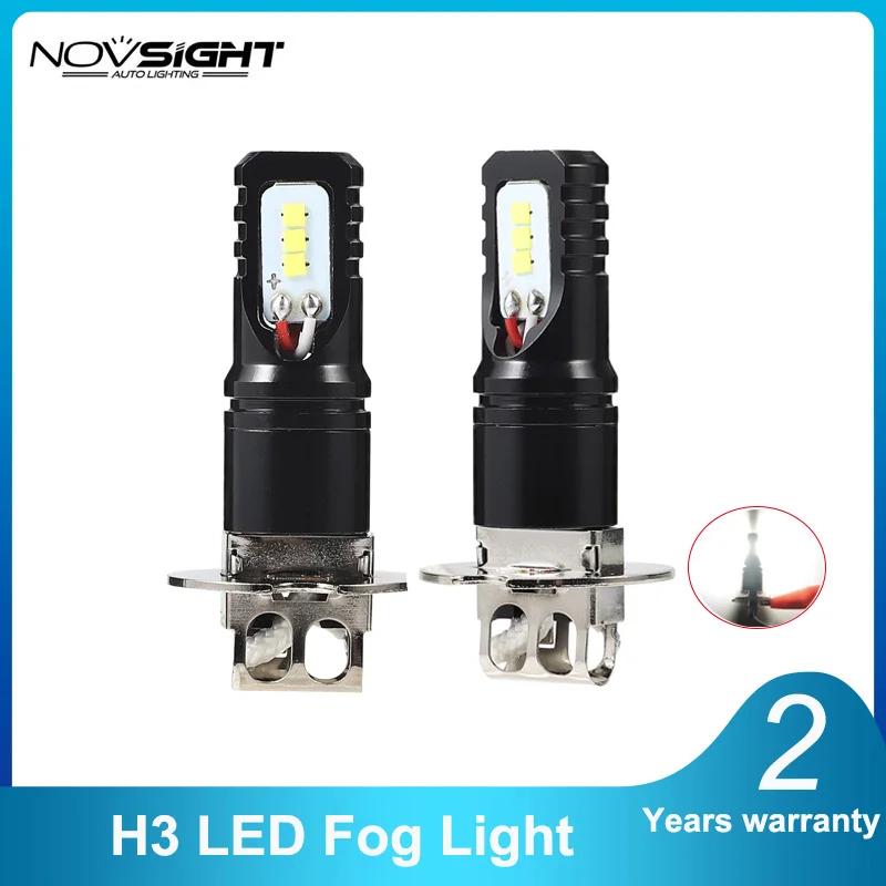 Novsight H3 светодиодный туман светильник лампы 160W 1600LM Пара Авто фар дальнего света s