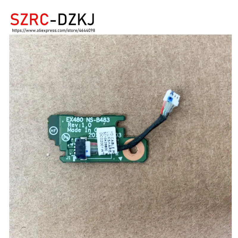 Новый оригинальный EX480 NS B483 для lenovo Thinkpad X1 Carbon 6th кнопка включения