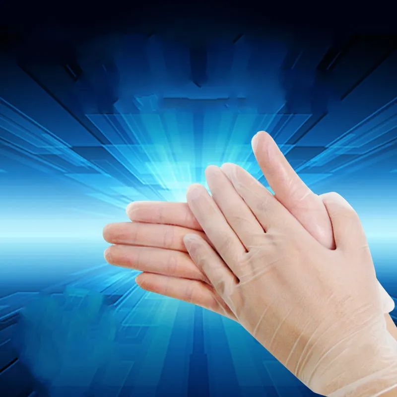 Обработка защитные перчатки для ПВХ прозрачные кормления маслостойкий и