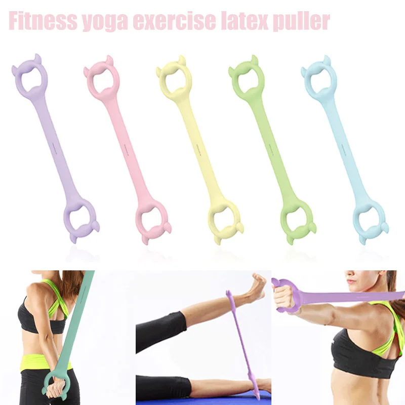 

Resistance Band Silicone Elastic Pulling Exercise for Home Fitness Yoga Training SP99