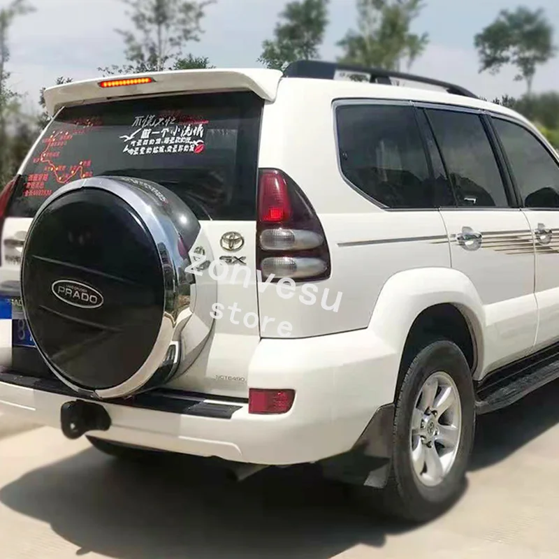Спойлер из АБС-пластика и углеродного волокна для Toyota Land Cruiser Prado 2003-2009 года |