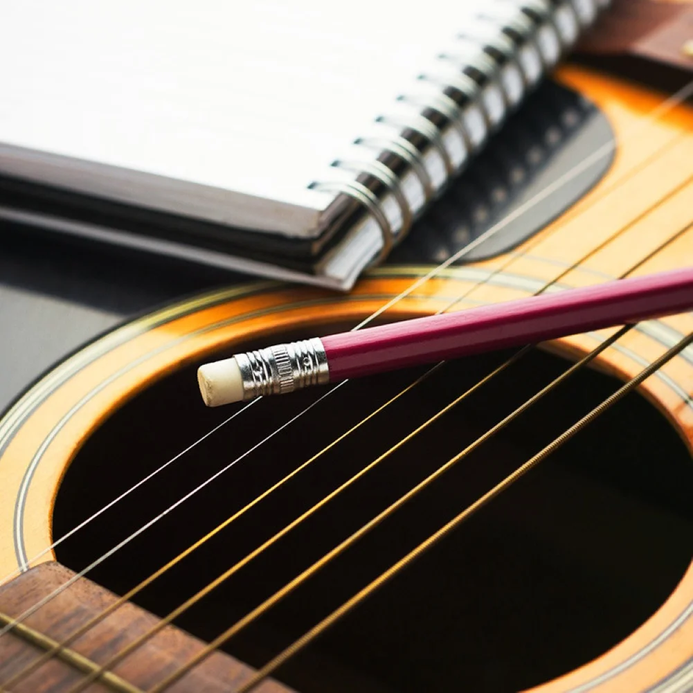 Сменные Металлические Струны для акустической гитары с 8 медиаторами 3 комплекта