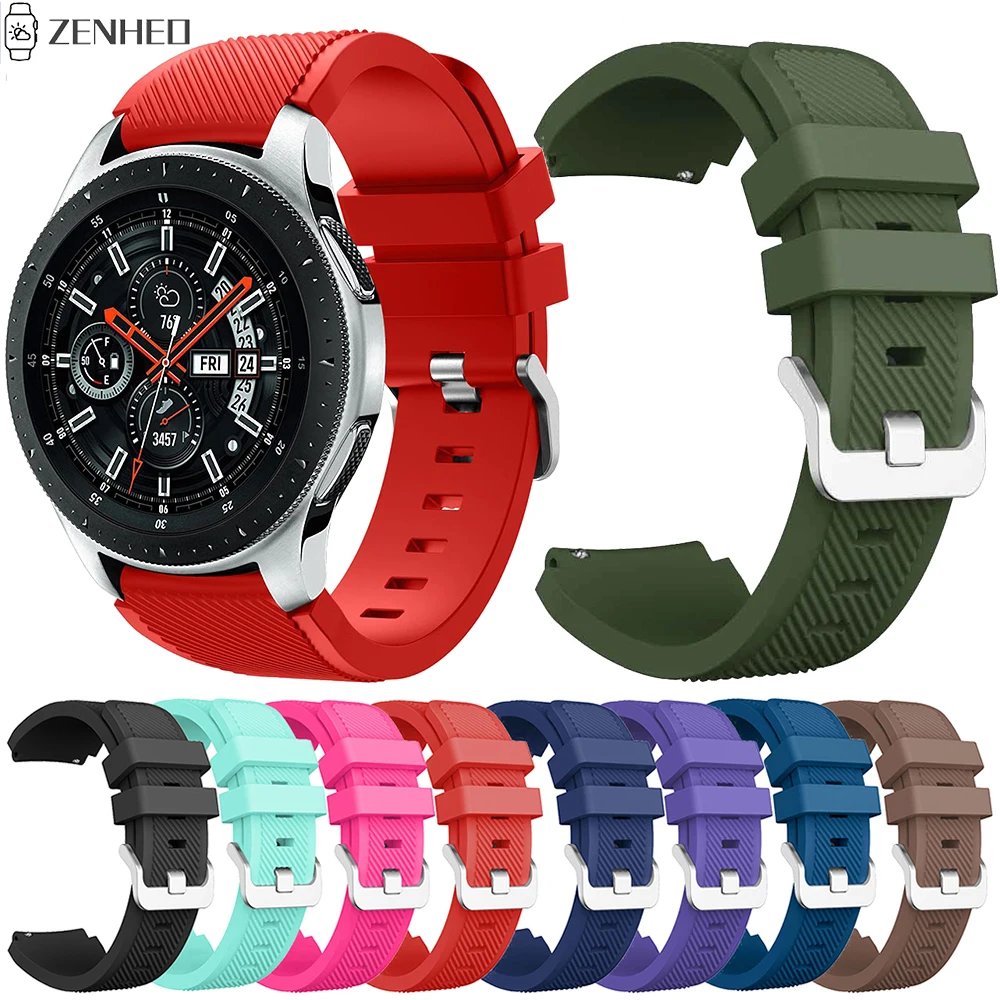 22 мм силиконовый ремешок для Xiaomi Huami Amazfit Stratos 2/2S часов сменный наручных Samsung Gear S3