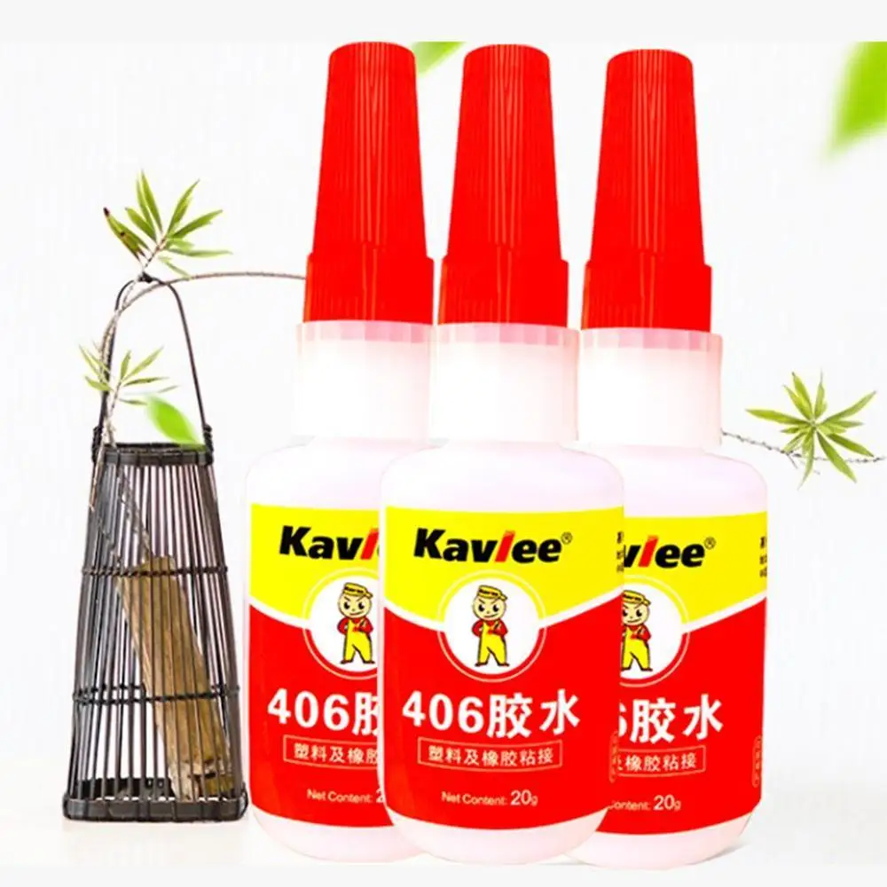 High Viscosity Glue Performance And Quick Drying Office 406 Stationery Super Transparente Epoxi Resina C2W7 | Канцтовары для офиса
