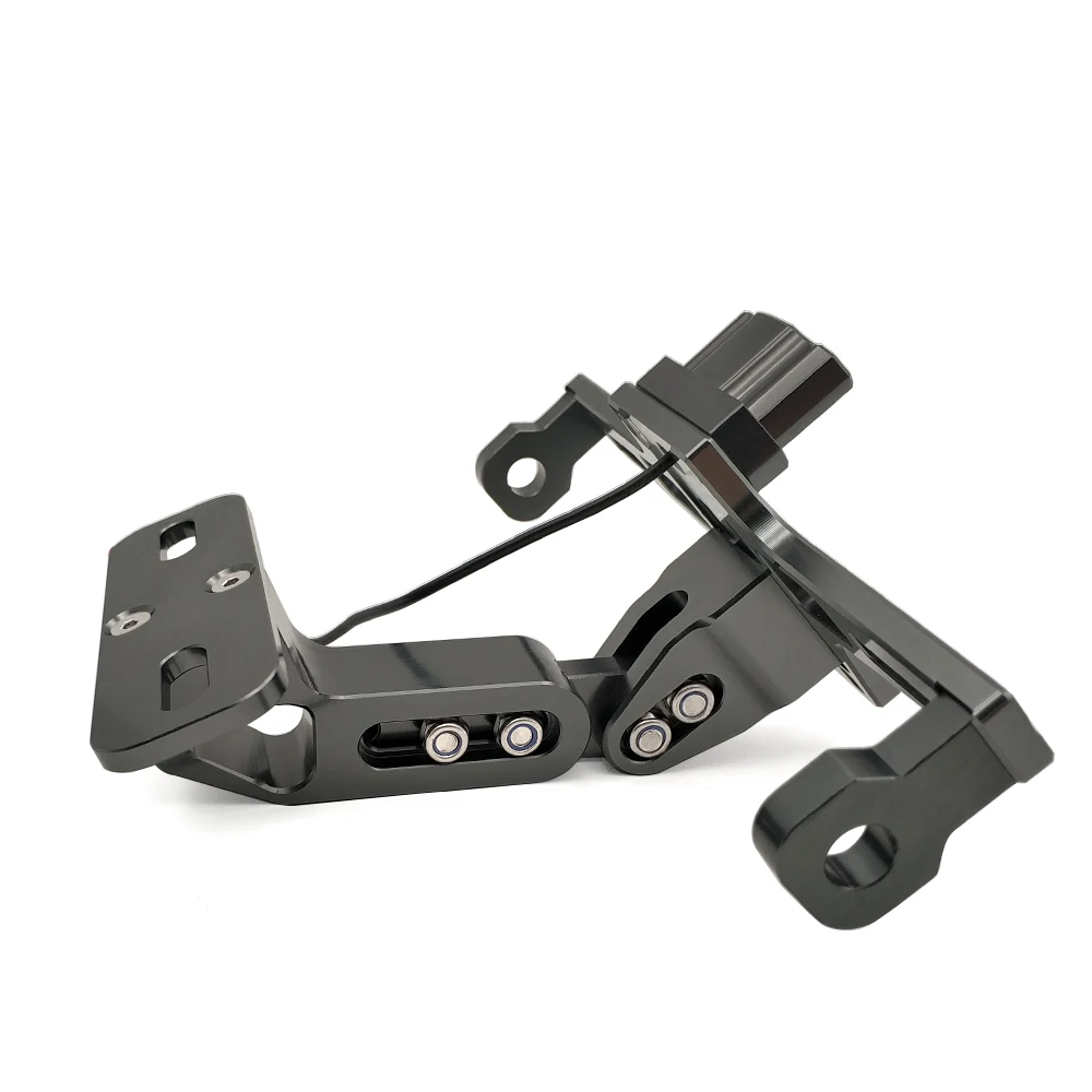 Кронштейн для подставки номерного знака мотоцикла из алюминия с регулировкой