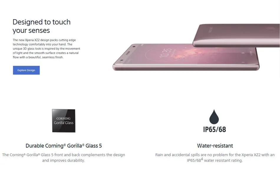 Бренд sony Xperia XZ2 H8216 4 Гб ОЗУ 64 Гб ПЗУ 4G мобильный телефон 5," Snapdragon 845 Восьмиядерный 3180 мАч NFC Смартфон