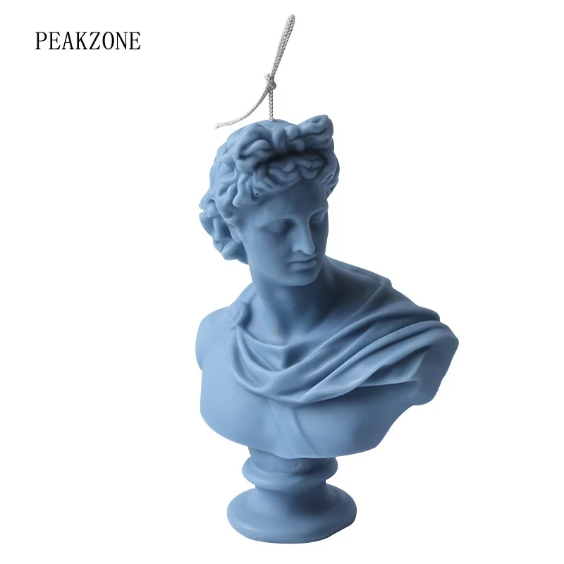 

PEAKZONE Apollo Portrait Silicone Mold, Home Decoration Ornaments, Car Aromatherapy Gypsum Candle DIY Material