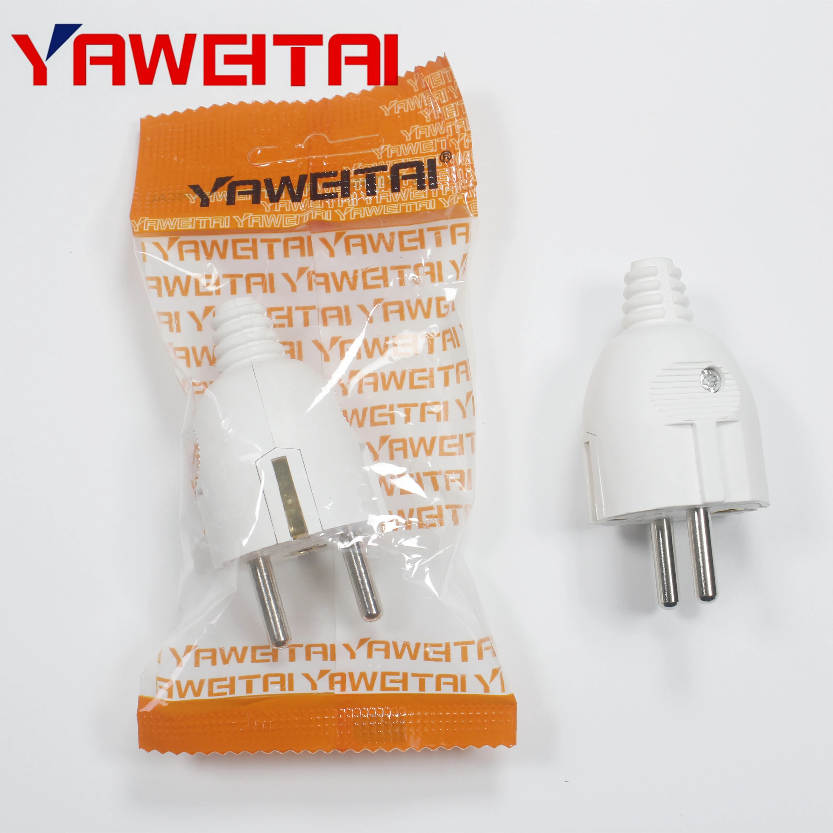

250V 16A Male Female Assembly Receptacle connector french Russia Korea German EU Schuko power cord wired cable plug Socket