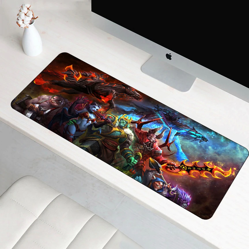 70x30 см с принтами из игр Warcraft и Dota 2 Мышь Pad лучший Скорость геймерские большой