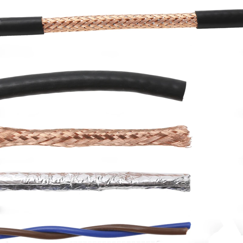 5 метров RVVP Экранированный Электрический провод 6 7 8 10 12 Pin 0 3/0 5/1/0 75 мм аудио